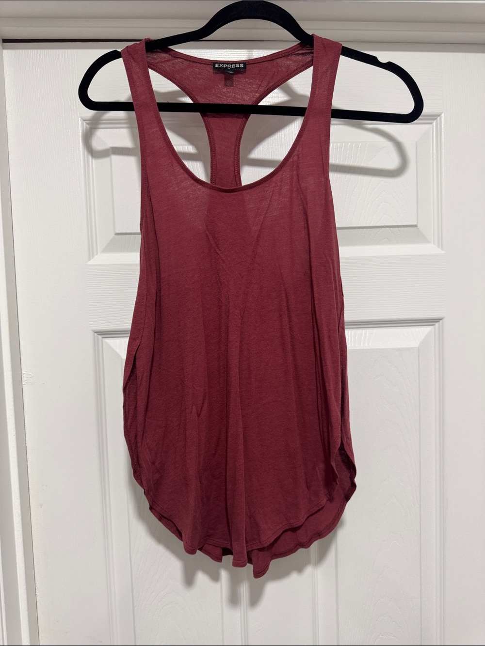Express Women's Racerback Tank Top - Wine